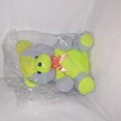 Multicolor Kid's Toy Bundle - 1 Pc Train & Teddy Bear Set for Fun Playtime