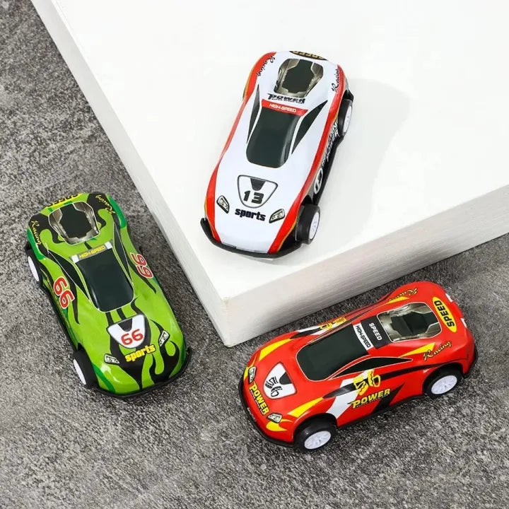 12 / 24 Pcs Alloy Car Model Diecasts Vehicle Toys For Kar Children Toy Gifts