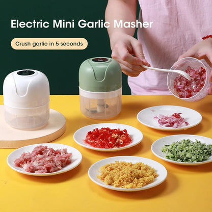 Rechargeable Portable Food Chopper electric