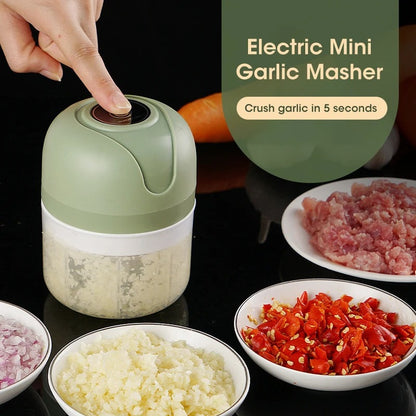 Rechargeable Portable Food Chopper electric