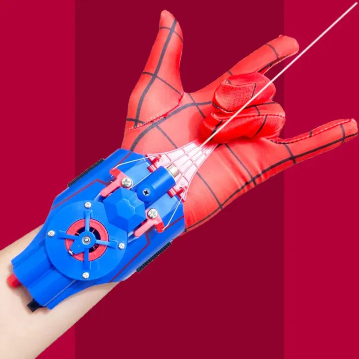 Spiderman Web Shooter Toy Kids Plastic Spiderman Launcher Gloves Wrist Toys Set Gift For KIDS